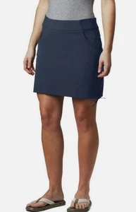 Columbia Women’s Blue Skort, S, Omni-Shield, Repellent Omni-Shade UPF 50, Active - Picture 1 of 7