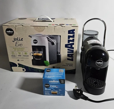 Lavazza Jolie Evo Macchina da Caffè a Cialde, Nero, A Modo Mio, Espresso [LM860] CONFEZIONATA - Immagine 1 di 4