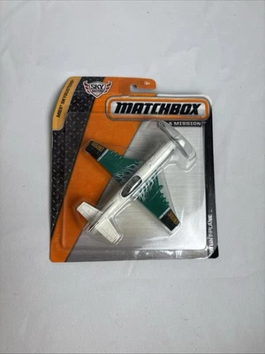 NUEVO Matchbox Sky Busters 2013 blanco y verde avión acrobacias conjunto de 2 Foto 1 de 3