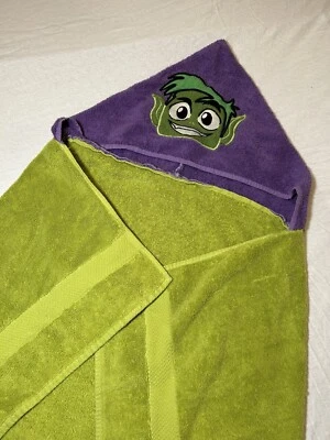 Toalla con capucha Teen Titans Go Beast Boy Foto 1 de 2