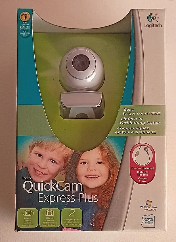 Logitech QuickCam Express Plus ~ Brand New - Image 1 of 4