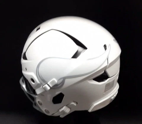 Vikings Ice Authentic Riddell Axiom Football Helmet Cover