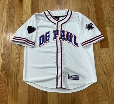 Camiseta deportiva de béisbol vintage DePaul Blue Demons NCAA Colisseum talla XL Foto 1 de 4