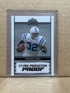 Edgerinn James 2024 Leaf Football 1/1 Pre Production Proof - Picture 1 of 1