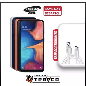 Samsung Galaxy A20e Dual SIM 32GB Unlocked Black White Blue 4G Grade A+Mint - Picture 1 of 18