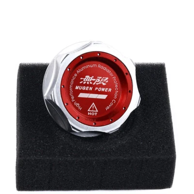 Mugen Red Racing Aluminum Engine Oil Cap Tank Cover for Honda Civic - Image 1 of 4