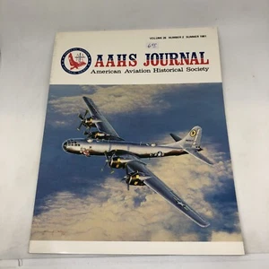 AAHS Journal Volume 26 Number 2 Summer 1981 - Picture 1 of 4