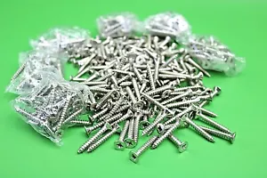 Viti per Legno in Acciaio Inox 5mm x 30mm Pozi Svasate Confezione da 100 - Foto 1 di 4