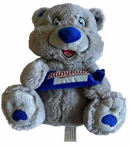 Nestle Gray Teddy Bear W/ Baby Ruth Candy Bar 9" Plush Stuffed Animal Kellytoy