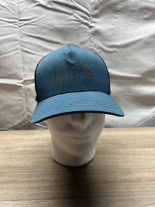 Sombrero estilo camionero estilo desgaste duro de montaña azul y negro más oscuro - Imagen 1 de 8