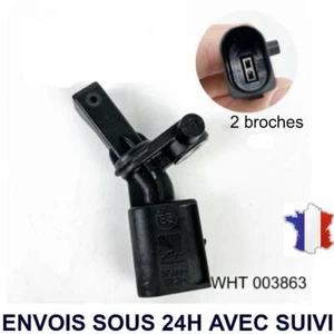 CAPTEUR ABS ARRIERE GAUCHE POUR VW FOX POLO IV - 6Q0927807A 6Q0927807B WHT003863 - Picture 1 of 1