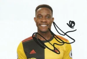 WATFORD: DANNY WELBECK SIGNED 6x4 2019/2020 PORTRAIT PHOTO+COA - Picture 1 of 1