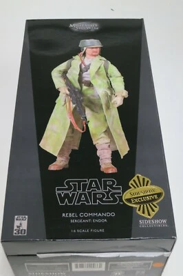 SIDESHOW Star Wars Rebel Commando Sergeant: Endor NEW 1/6th Figure EXCLUSIVE - Image 1 of 4