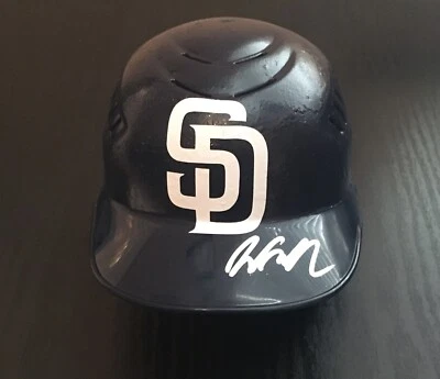 Mini capacete autografado Wil Myers San Diego Padres/JSA - Imagem 1 de 2