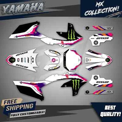 Kit calcomanías gráficas pegatinas Yamaha YZ250F 2019-2023 YZ450F 2018-2022 personalizado Foto 1 de 4