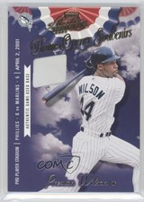 2001 Absolute Memorabilia Home Opener Souvenirs Single /400 Preston Wilson