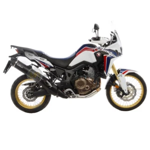 POUR HONDA Africa Twin CRF 1000 L 2017 17 POT D'?CHAPPEMENT LEOVINCE NERO SILENC - Imagen 1 de 1