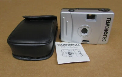 Bell & Howell Point & Shoot 35mm Film Camera Focus Free 28mm Lens With Case - Image 1 of 4
