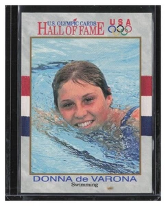 Impel 1991 Salón de la Fama Olímpico de Estados Unidos #37 Donna de Varona - Imagen 1 de 2
