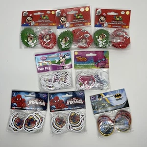 LOT Wilton Cupcake Toppers Birthday Party Picks Cake - Picture 1 of 10