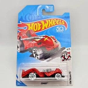 Zombot | Treasure Hunt | 2018 Hot Wheels | HW ROBOTS 4/5 | 1:64 Diecast | VHTF - Picture 1 of 4