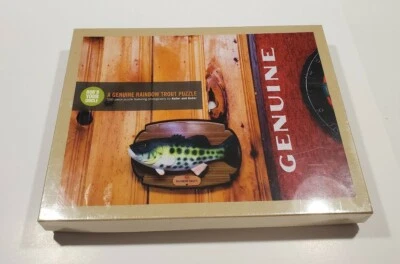 Bob's Your Uncle - A Genuine Rainbow Trout 550 Piece Jigsaw Puzzle - New/Sealed - Image 1 of 3