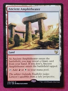 Magic The Gathering COMMANDER 2015 C15 ANCIENT AMPHITHEATER land card MTG - Picture 1 of 2