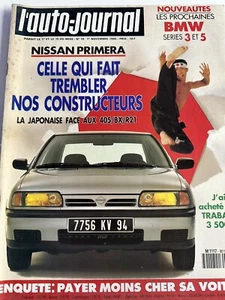 l'auto-journal N 19 1990 nissan primera trabant bmw serie 3 et 5 - Picture 1 of 1