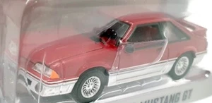Greenlight 1/64 Scale 47080C - 1988 Ford Mustang GT - Purple/Silver - Picture 1 of 5