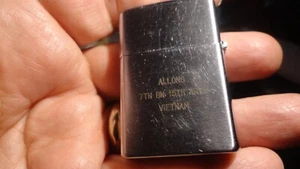 Trench Art Vulcan Military Allons 7th BN 15th Artillery Vietnam War Lighter - Picture 1 of 8