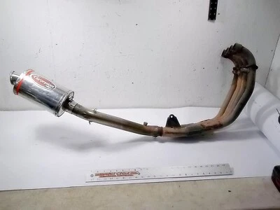 SISTEMA SILENCIADOR CABEZAL ESCAPE HONDA 02 CBR600F4i 18150-mbw-d22 cbr600 cbr 600 jh Foto 1 de 4