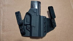 Tier 1 Holster IWB - CZ P10S (compat. w/ P10C+P10F) Right Hand/ Black / T1-Echo - Picture 1 of 12