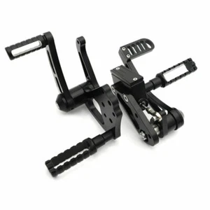 Billet Forward Controls For Harley Low Rider FXS Tour Glide FLT Super Glide FXR - Picture 1 of 7