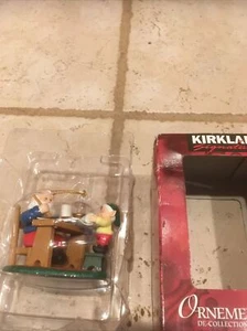 KIRKLAND SIGNATURES COLLECTIBLE GIFT ORNAMENT SANTA'S LIST VERY NICE - Picture 1 of 12