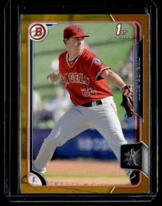 2015 Bowman Prospects Gold Trevor Gott 30/50 Los Angeles Angels #BP17 - Picture 1 of 2