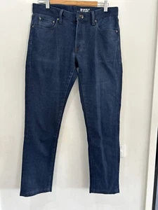 Uniqlo Heattech Denim Jeans Pants Size 31 X 34 Blue - Picture 1 of 12