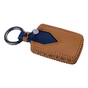 Funda de cuero para llavero remoto apta para Volvo V90 XC60 XC40 S90 - Imagen 1 de 5