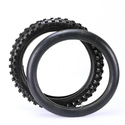 4.00-18 110/90-18 Rear Tire w/ Tube PIT Dirt Bike KLX250 KLX350 YZ125 250 TTR230 - Image 1 of 4