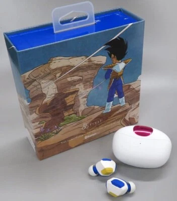 Dragonball Z x final Bluetooth Wireless Earphone VEGETA ver. from Japn - Image 1 of 4