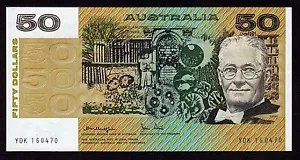 Australia 50 Dollars 1979 P-47c * Unc * - Picture 1 of 2