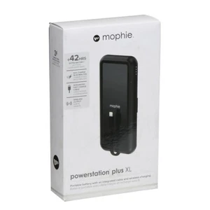 Mophie Powerstation Plus XL 8,000 mAh Battery Pack Wireless Charger for iPhones - Picture 1 of 4