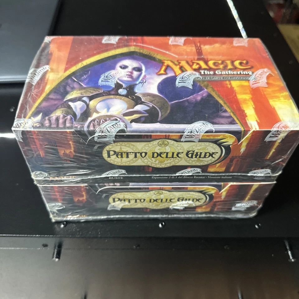 MTG Magic The Gathering Italian Guildpact Booster Box Factory Sealed 2 AVAILABLE - Image 1 of 4