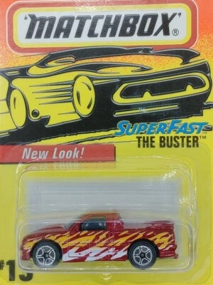 MATCHBOX SUPERFAST #13 - ROJO - EL CAMIÓN BUSTER - DIECAST 1/64 - NUEVO Foto 1 de 3