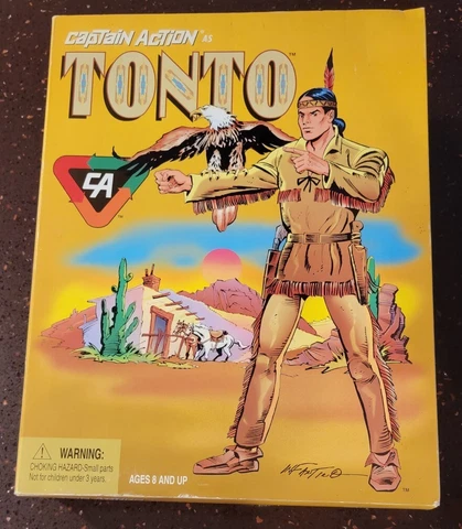 Captain Action Tonto Action Figure Playing Mantis Cover