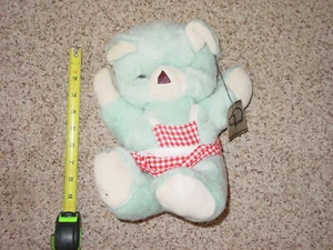 Peluche tedesco vintage 10" orso blu! NUOVO! - Foto 1 di 7