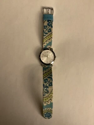 VERA BRADLEY ЧАСЫ ЦВЕТОК РЕМЕНЬ - Изображение 1 из 2