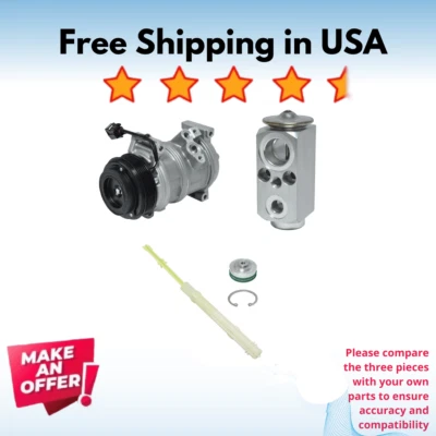 Kit Compressor A/C Fit Buick Enclave 2008-2012, Chevrolet Traverse 2009-2012 - Изображение 1 из 4