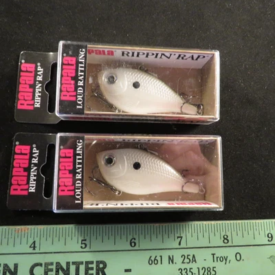 Lote de 2 Rapala Rippin Rap Fuerte Traqueteo RPR-6 PGS Gris Perla Brillante 1/2 OZ NUEVO EN CAJA Foto 1 de 4