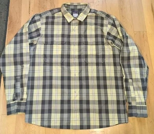 Camisa de manga larga Patagonia para hombre frontal a presión talla L - Imagen 1 de 5