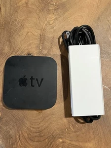 Apple TV (3rd Generation) A1427 8GB HD Media Streamer Black Tested Works  - Picture 1 of 4